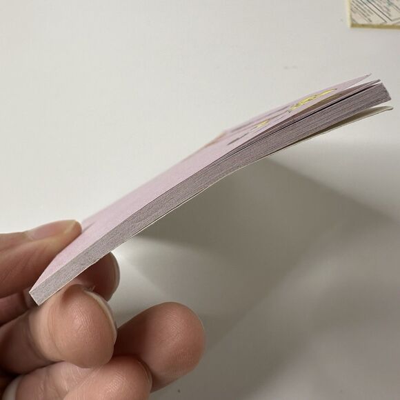 3 Vintage Post It Note Pads Cow Garfield Banana Partially Used 4x3" - Picture 5 of 15